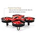 Bangcool Mini Quadcopter Drone, 2.4G 4CH 6 Axis Nano Remote Control UFO Helicopter with Landing Launch Pad, Headless Mode 3D Flip Toy for Beginner RTF