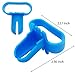 Bonropin 2 Pieces Balloon Tying Tool with 2 Rolls 32Ft Ribbon Party Tieing Knot Supplies,Great for Helium Tanks, Balloon Arches, Knotting Faster and Save Time