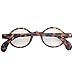 Agstum Retro Small Round Optical Non-Prescription Eyeglass Frame Clear Lens A3020
