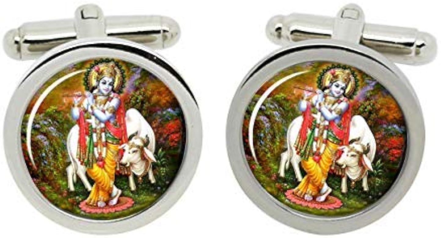 Gift Shop Krishna Hindú Gemelos en Cromo Caja: Amazon.es: Joyería