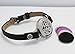 AromaRain Breeze Essential Oil Diffuser Bracelet (Large) - 316L Surgical Stainless Steel with Leather Band