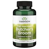 Swanson Butcher's Broom 470 Milligrams 100 Capsules