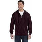 GildanFleece Zip Hooded Sweatshirt 1-pack, Style G18600