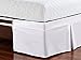 De Moocci Wrap Around Style Tailored Bed Skirt, White