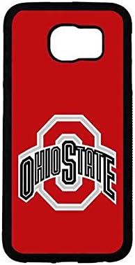 Phone Case, Samsung Galaxy S6 Case Ohio State Buckeyes,OSU NCAA Team Logo Sports Theme Cover Cool Design For Women