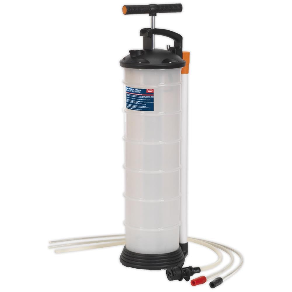Sealey Manual Vacuum Oil & Fluid Extractor Pump 6.5L - TP69