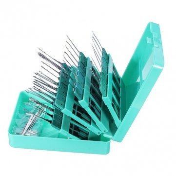 Klom 32 Pieces Lock Pick Hook Tools Set Lock Opener Locksmith Tool
