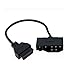 Fotag 7Pin Male to OBD OBD2 OBDII DLC 16 Pin connector Adapter Female Car Diagnostic Tool Cable for Ford