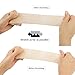 FriCARE Self Adhesive Bandage Wrap, Medical Tape in First Aid Kit, Cohesive Bandages for Wounds Sport Vet, FSA/HSA Eligible, 2 Inches X 5 Yards 6 Rolls, Tan