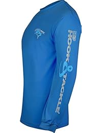 Hook & Tackle® Wahoo X   Ray para hombre   Manga larga   Protección solar UV   Camisa de pesca de rendimiento