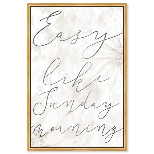 The Oliver Gal Artist Co. Typography and Quotes Wall Art Framed Canvas Prints '…