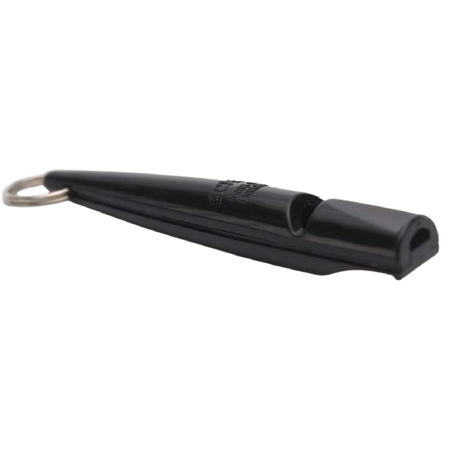 ACME 211.5 dog training whistle. Medium high single note. Preferred by larger dog breeds. BPA free plastic. Good distance whistle. Genuine made in England (Black)