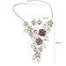 Women's Crystal Necklace Earrings Set, Mosunx Wedding sets Bohemian Jewelry set (Gold D)