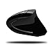 Adesso iMouse E10 - Vertical Ergonomic Optical 6-Button 2.4 GHz RF Wireless Mouse - Right Hand Orientation, Black