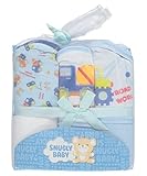 Snugly Baby Boys Hooded Towels 3-pack (Under Construction)