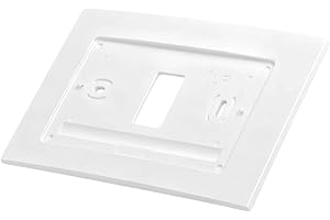 CAMGJORT F61-2663 Wall Plate for Sen si Wi-Fi Programmable Thermostat,Hand Control, White (1)