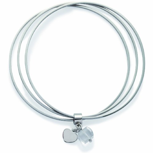 jewels by LEONARDO Damen-Armreif Edelstahl 23.5 centimeters 011798 Armreif 70 Whisper