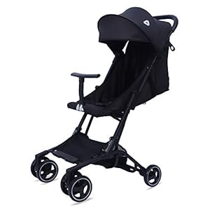 ShaHa Foldable Baby Stroller, Lightweight Toddler Travel Stroller for Airplane Has Swivel Front Wheels, 1-Step Brake…