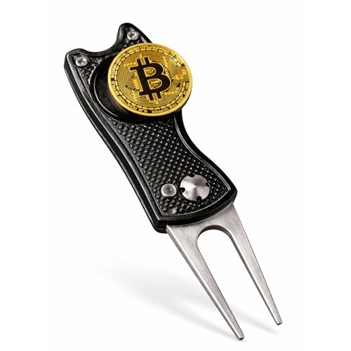 HODL 21 Bitcoin Golf Divot Repair Tool