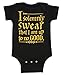 Harry Potter Unisex Baby Up to No Good One Piece Snapsuit 6M Black