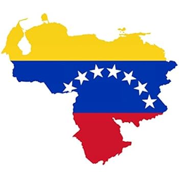 Amazon.com: Decal, Bumper Sticker " VENEZUELA" Car Sticker ...