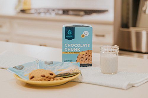 Zac Brown’s Remedy Bake Shop Gluten-Free Cookies, non-GMO, Vegan, Dairy-Free, Soy-Free, Nut-Free, and Egg-Free (5 count) (Chocolate Chunk)