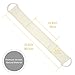 DigHealth Exfoliating Loofah Back Scrubber for Bath, Long Shower Luffa Sponge with Bar Soap Pocket, Body Sponge Scratcher with Natural Loufa for Men and Women