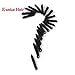 3 Packs Eunice Hair Synthetic Toni Curl Crochet Braids Short Kanekalon Braiding Hair Spiral Curls Jamaican Bouncy Twist Hair Extensions 20 Strands/Pack(10 inch toni, black)