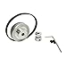 BEMONOC HTD 2GT Timing Belt Pulley Kits GT2 Timing Belt Closed-Loop 200mm Pulley 20 Teeth and 60 Teeth for 3D Printer Accessories