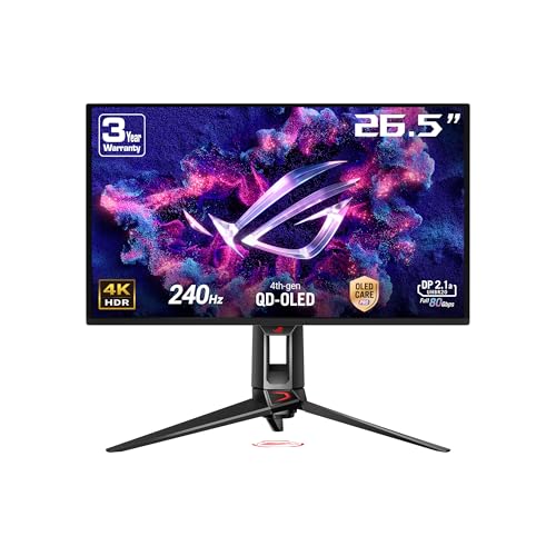 ASUS ROG Swift PG27UCDM 27 Zoll 4K 240Hz QD-OLED Gaming Monitor