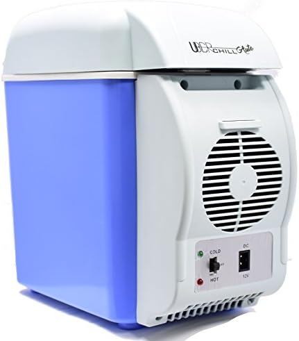 Uber Appliance UB-CH1-Auto 12V Travel Car/Boat/RV/Camping cooler and warmer with 2 built in cup holders - 7.5L capacity