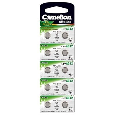 Camelion Premium Alkaline AG12 / LR43 / 386 10er-Blister [Elektronik]