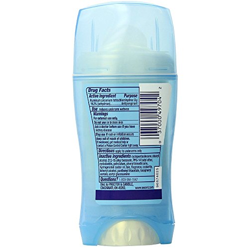 Secret Fresh Antiperspirant and Deodorant Invisible Solid, Luxe Lavender, 2.6 Ounce