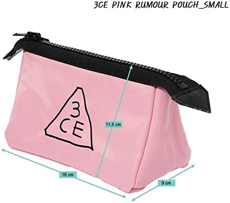 Amazon 3ce 3 Concept Eyes 正規品 コスメポーチ 日本国内発送 Pink Rumour 小 スリーシーイー 3ce 化粧ポーチ 通販
