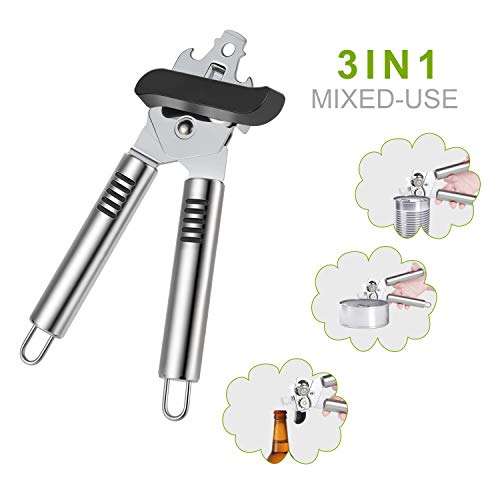 Can Opener Stainless Steel Manual Good Grips with Built-in Bottle Opener