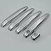 EAG Chrome ABS Door Handle Cover without Smart Key Hole Fit for 05-15 Tacoma/03-09 4Runner/07-11 Camry/08-13 Highlander/03-09 GX 470/04-09 RX 330 / RX350 E4004/05-12 Avalon/04-10 Sienna 4DR