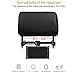 Smartphone Tablet Car Headrest Mount Holder Cradle Rear Back Seat Mount w/ 3in1 Cable + Headrest Hanger Compatible for iPad iPhone Samsung Galaxy Tabs Nintendo Switch Cell Phone Car Mount
