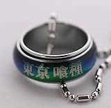 New Tokyo Ghoul Thermostat Discolored Ring with Chain