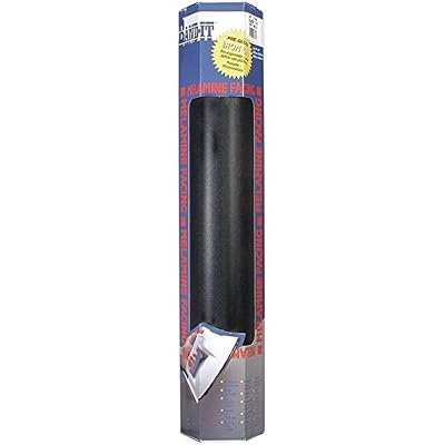 Band-It 29675 Iron-On Melamine Facing, 24" x 96", Black