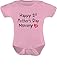 Tstars Happy First Mothers Day Mommy Pink Infant Bodysuit One Piece Outfit for New Baby or Infant - Great Gift for 1st Mothers Day Gift - 12 Months