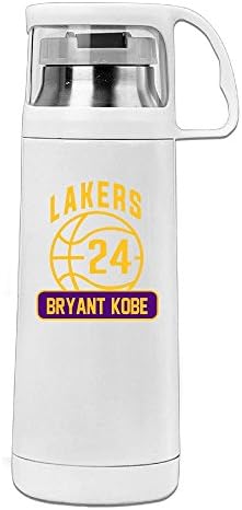 MMGt Los Angeles Hotest Player Kobe Bean Bryant 's Retirement Vacuum Cup Water Bottle