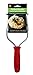 Kitchen Innovations Perfect Masher - World's Best Handheld Masher and Blender - Stainless Steel Blades with Ergonomic Rubber Handle - Red