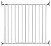 Storkcraft Easy Walk-Thru Metal Safety Gate (White) – 27 Inches Tall, Easy to Install, Pet-Friendly, Durable Metal Hardware, Ideal for Children and Larger Pets