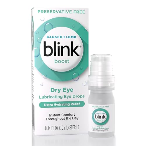 Blink Boost Preservative-Free Lubricating Eye Drops, Moisturizing & Soothing fo…