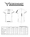 SCREENSHOTBRAND-S11707R Mens Hipster Hip-Hop Premium Tees - Stylish Longline Center Logo Latest Fashion T-Shirt Side Stripe Print-Black-2XLarge