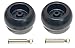 2 Deck Wheels + Shoulder Bolts, Lock Nuts For 133957 174873 532133957 532174873 Craftsman Poulan Husqvarna. MTD 734-03058, 753-04856. Murray 92683, 92265. John Deere M84690. Ariens 03471700, 03905600 primary