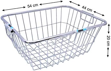 Innovation By Sam® Kitchen Stainless Steel Dish Rack/Steel Dish Utensils/Utensil Drainer(Size:- 54x43x20CM) Lifetime Warranty