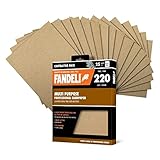 Fandeli | Multi-Purpose Sandpaper | 220 Grit | 25