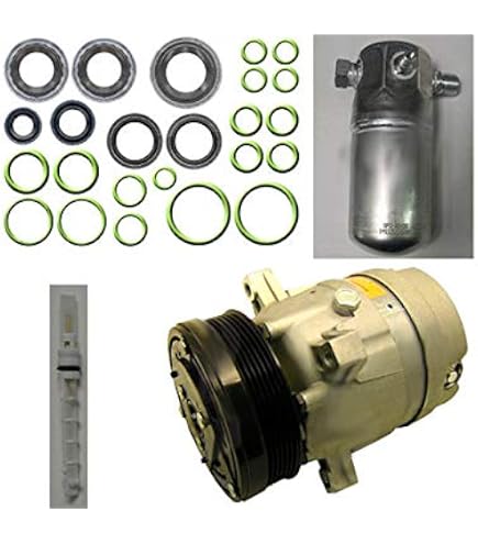 Universal Air Conditioner A/C Accumulator – Fits Chevrolet S10, GMC Sonoma, Isuzu Hombre (RD 1628C, 500074, 1411291)