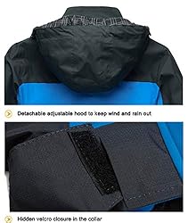 TBMPOY Men's Lightweight Hooded Windbreaker Shell